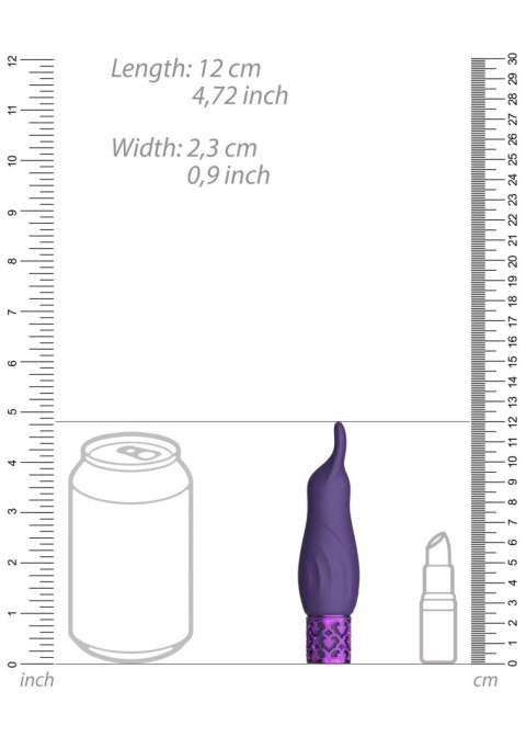 Sparkle - Rechargeable Silicone Bullet - Purple Sparkle - Rechargeable Silicone Bullet - Purple