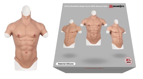 XX-DREAMSTOYS Ultra Realistic Muscle Suit Men Size XL XX-DREAMSTOYS Ultra Realistic Muscle Suit Men Size XL