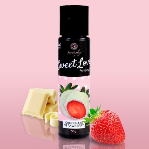 STRAWBERRY & WHITE CHOCOLATE GEL - 60 ML STRAWBERRY & WHITE CHOCOLATE GEL - 60 ML
