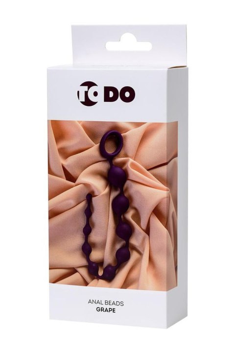 ToDo Grape Violet Anal Beads ToDo Grape Violet Anal Beads