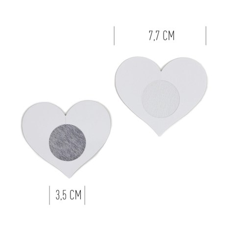 WOW BOOBS! HEART NIPPLE PASTIES WOW BOOBS! HEART NIPPLE PASTIES