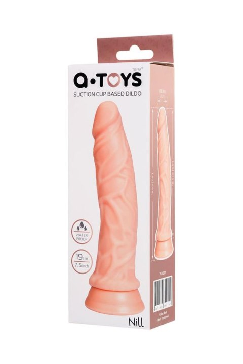A-TOYS, Realistic Dildo, TPE, Flesh, 16,5 cm A-TOYS, Realistic Dildo, TPE, Flesh, 16,5 cm