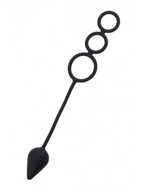 EROTIST Butt plug with an erection ring (M) EROTIST Butt plug with an erection ring (M)