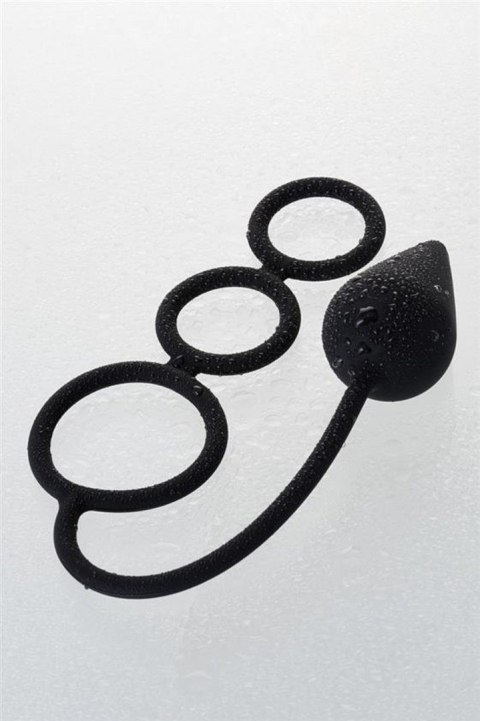 EROTIST Butt plug with an erection ring (M) EROTIST Butt plug with an erection ring (M)