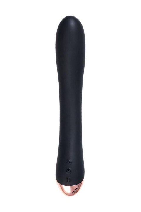 Unrealistic vibrator WANAME D-SPLASH STREAM, silicone, black, 21 cm