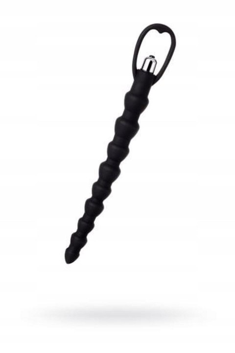 A-TOYS, Anal Vibration Chain, Silicone, Black, 32,7 cm A-TOYS, Anal Vibration Chain, Silicone, Black, 32,7 cm