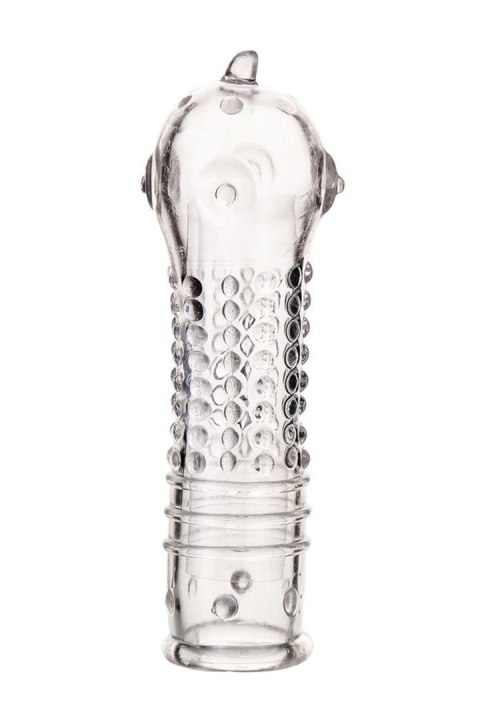 A-TOYS, Penis Sleeve, TPR, Transparent, 14.7 cm