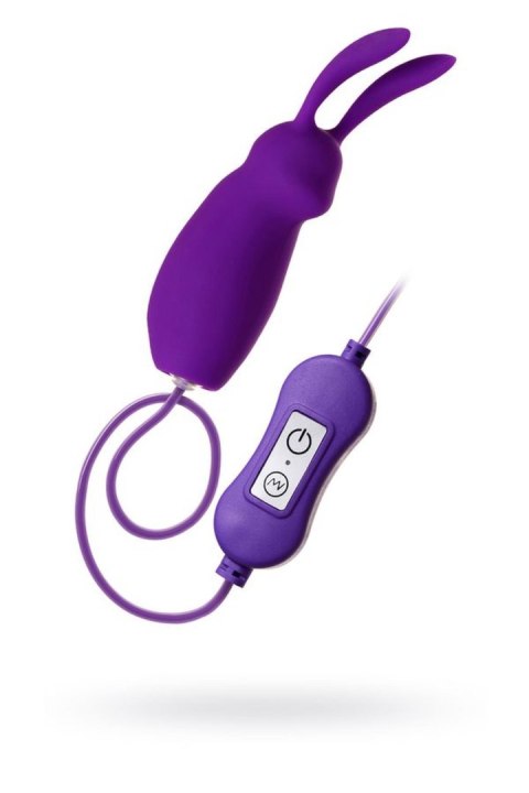 A-TOYS, Vibro egg 'Bunny', with control panel, silicone, violet A-TOYS, Vibro egg 'Bunny', with control panel, silicone, violet