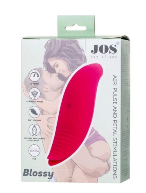 JOS Multifunctional clitoral stimulator Blossom, pink, 13.5 cm JOS Multifunctional clitoral stimulator Blossom, pink, 13.5 cm