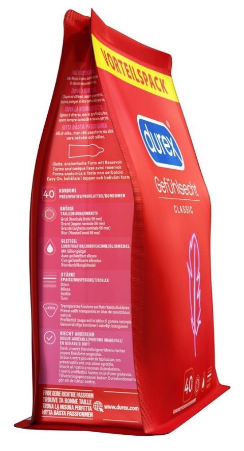 Durex Gefühlsecht Classic 8pcs Durex Gefühlsecht Classic 8pcs