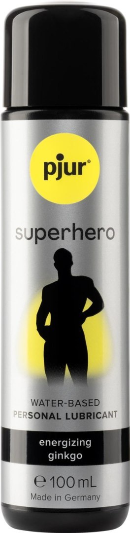Żel-pjur Superhero glide 100ml.EnergizinGinkgo lubricant Żel-pjur Superhero glide 100ml.EnergizinGinkgo lubricant