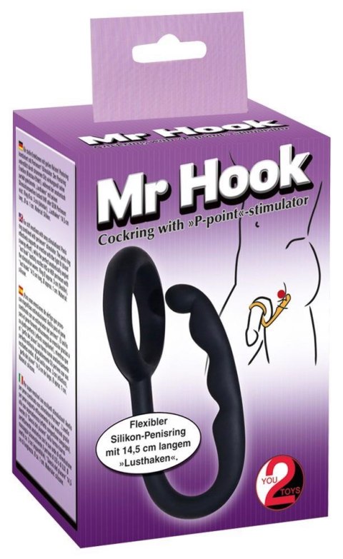 Cock Ring P-spot black Cock Ring P-spot black