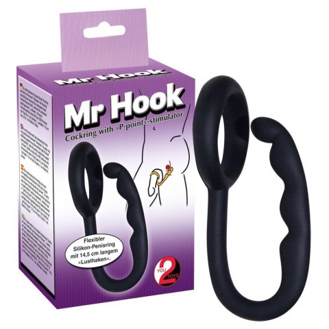 Cock Ring P-spot black Cock Ring P-spot black