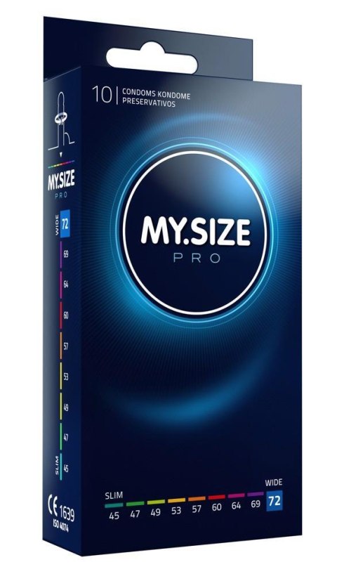 MY.SIZE PRO 72mm 10pcs MY.SIZE PRO 72mm 10pcs