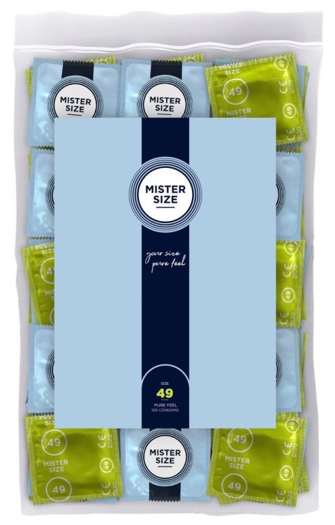 Mister Size 49mm pack of 100 Mister Size 49mm pack of 100