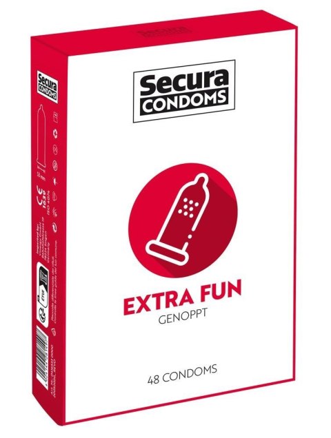 Secura Extra Fun 48pcs Box Secura Extra Fun 48pcs Box