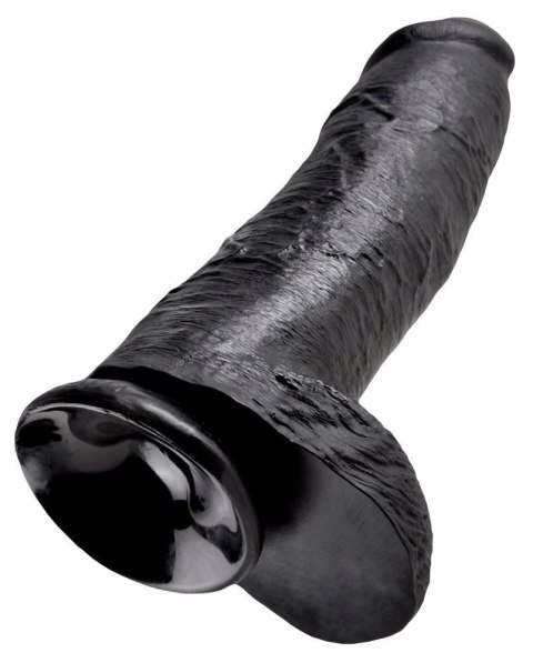 King Cock 12 inch Balls Black King Cock 12 inch Balls Black