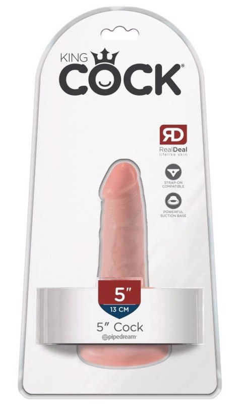 King Cock 5 inch Flesh King Cock 5 inch Flesh