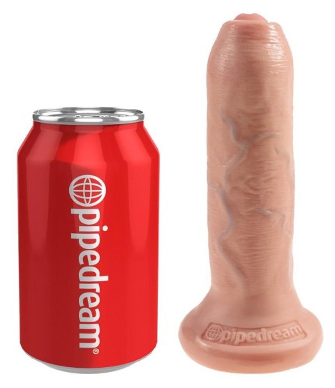 King Cock 6in. Uncut - Flesh King Cock 6in. Uncut - Flesh