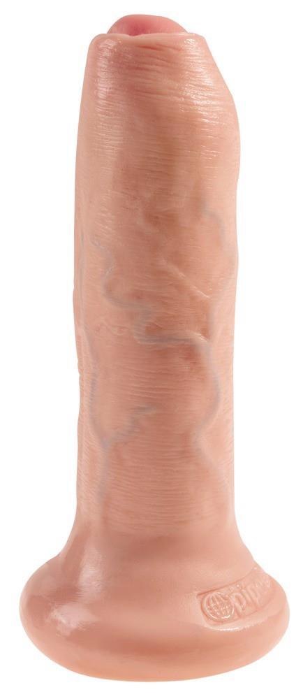King Cock 6in. Uncut - Flesh King Cock 6in. Uncut - Flesh