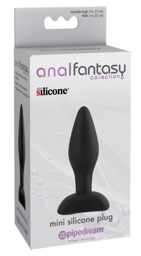 AFC Mini Silicone Plug Black AFC Mini Silicone Plug Black