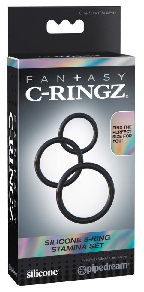 FCR Silicone 3 Ring Stamina Se FCR Silicone 3 Ring Stamina Se