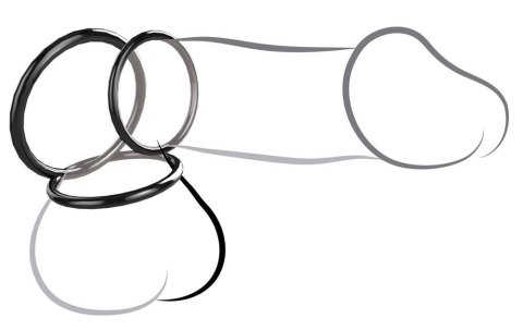 FCR Silicone 3 Ring Stamina Se FCR Silicone 3 Ring Stamina Se