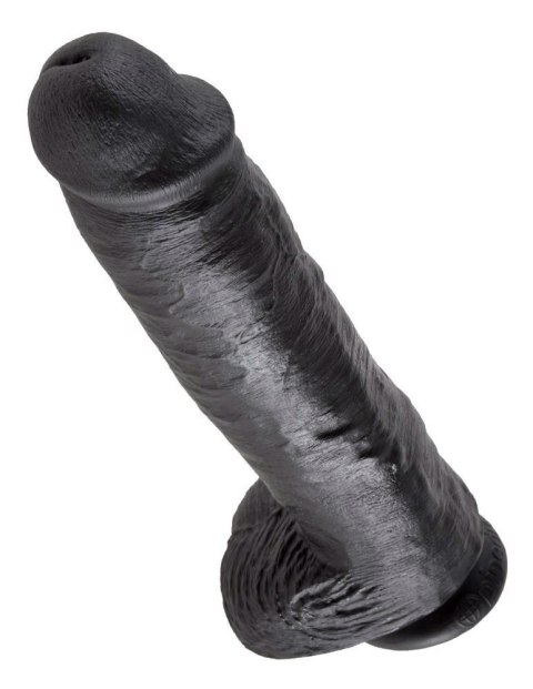 KC 11" Cock with Balls Dark KC 11" Cock with Balls Dark