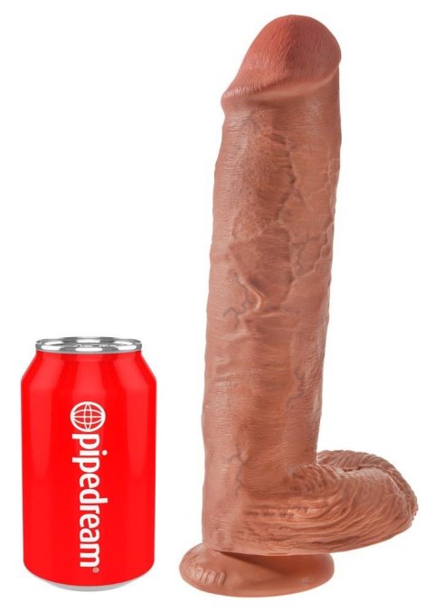 KC 11" Cock with Balls Tan KC 11" Cock with Balls Tan