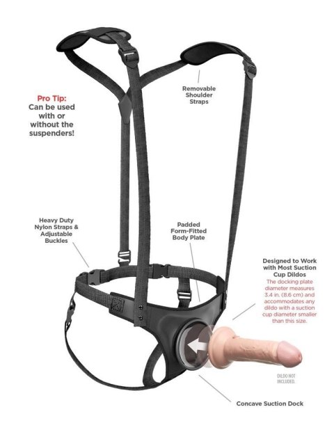 Body Dock Strap-On Suspenders Body Dock Strap-On Suspenders