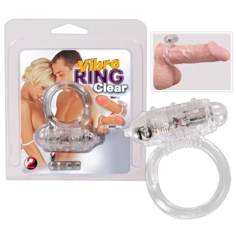 Vibro ring Clear Silicone Vibro ring Clear Silicone