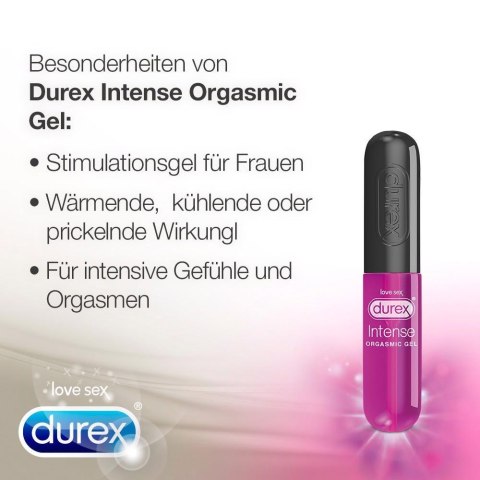 Durex Gel Intense Orgasmic10ml Durex Gel Intense Orgasmic10ml