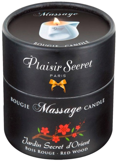Massage Candle Red Wood 80 ml Massage Candle Red Wood 80 ml