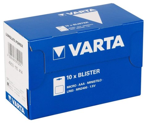 Battery Varta AAA 10x4 Battery Varta AAA 10x4