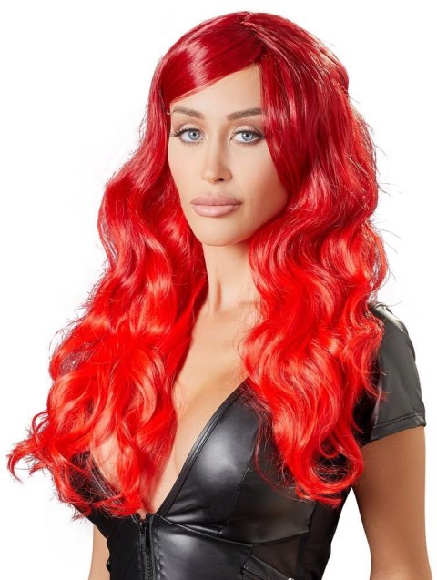 Wig red wavy long Wig red wavy long