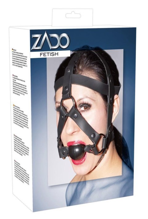 Leather Head Harness & Gag Leather Head Harness & Gag