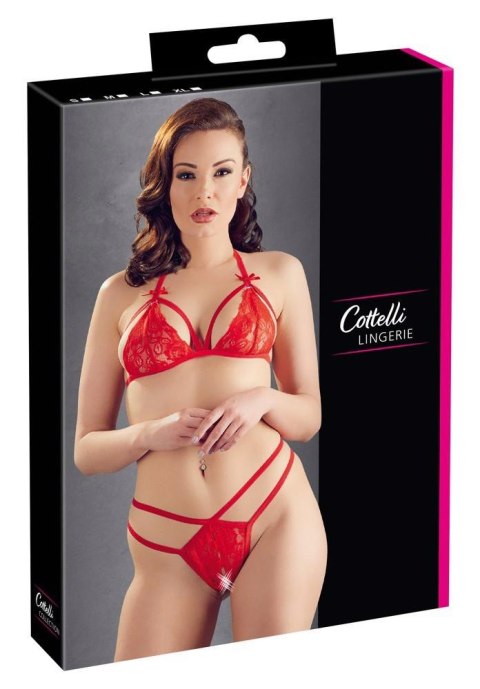 Lace Set red M Lace Set red M