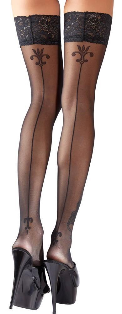 Hold-up Stockings with seam 3 Hold-up Stockings with seam 3