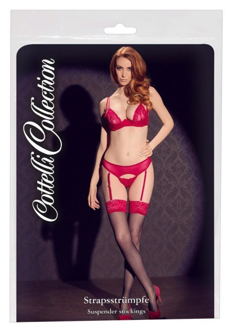 Stockings black/red 2 Stockings black/red 2