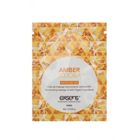 AMBER JOJOBA Organic Massage Oil with stones (3 ml x 10 szt.) AMBER JOJOBA Organic Massage Oil with stones (3 ml x 10 szt.)