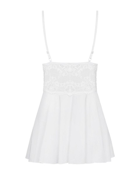 Bielizna-810-BAB-2 babydoll i stringi biała L/XL Bielizna-810-BAB-2 babydoll i stringi biała L/XL