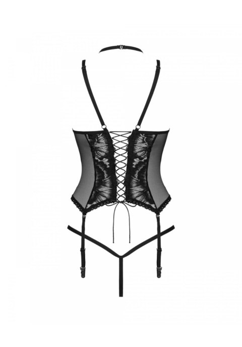 Bielizna-Alessya gorset czarny M/L