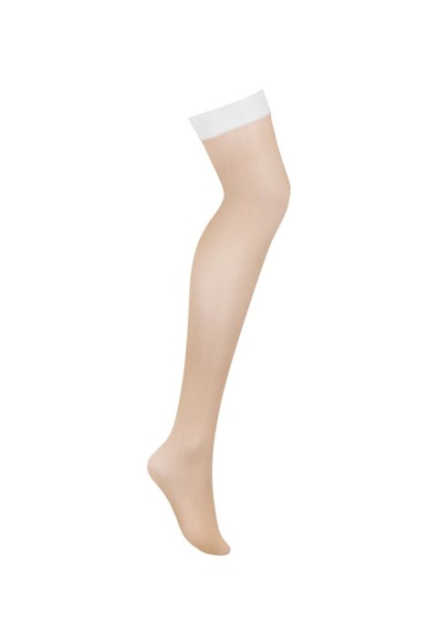Bielizna-S814 pończochy białe L/XL Bielizna-S814 pończochy białe L/XL