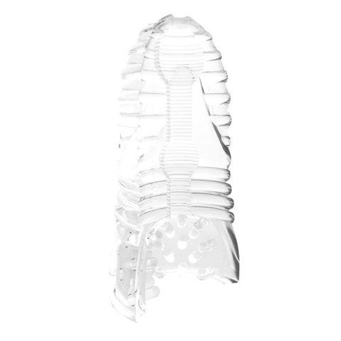Masturbator- Me You Us Glacier Dual End Stroker Male Masturbator Transparent Masturbator- Me You Us Glacier Dual End Stroker Male Masturbator Transparent