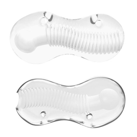 Masturbator- Me You Us Wave Sucker Stroker Male Masturbator Transparent Masturbator- Me You Us Wave Sucker Stroker Male Masturbator Transparent