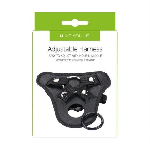 Me You Us Black Adjustable Harness Me You Us Black Adjustable Harness