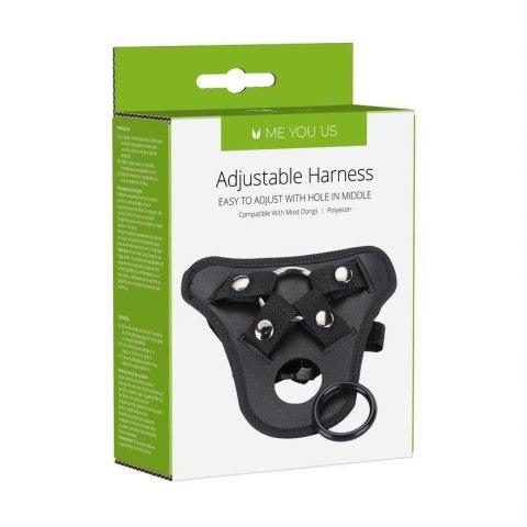 Me You Us Black Adjustable Harness Me You Us Black Adjustable Harness