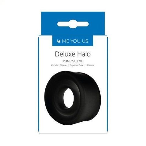 Me You Us Deluxe Halo Pump Sleeve Black Me You Us Deluxe Halo Pump Sleeve Black