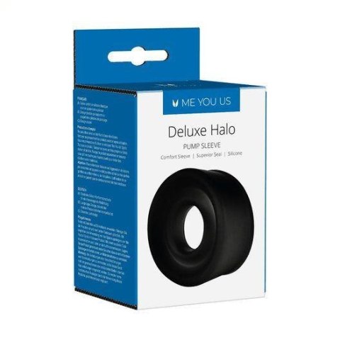 Me You Us Deluxe Halo Pump Sleeve Black Me You Us Deluxe Halo Pump Sleeve Black