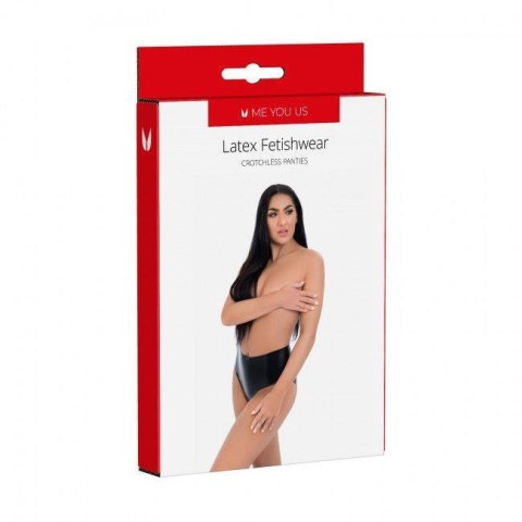 Me You Us Latex Crotchless Panties Medium Me You Us Latex Crotchless Panties Medium